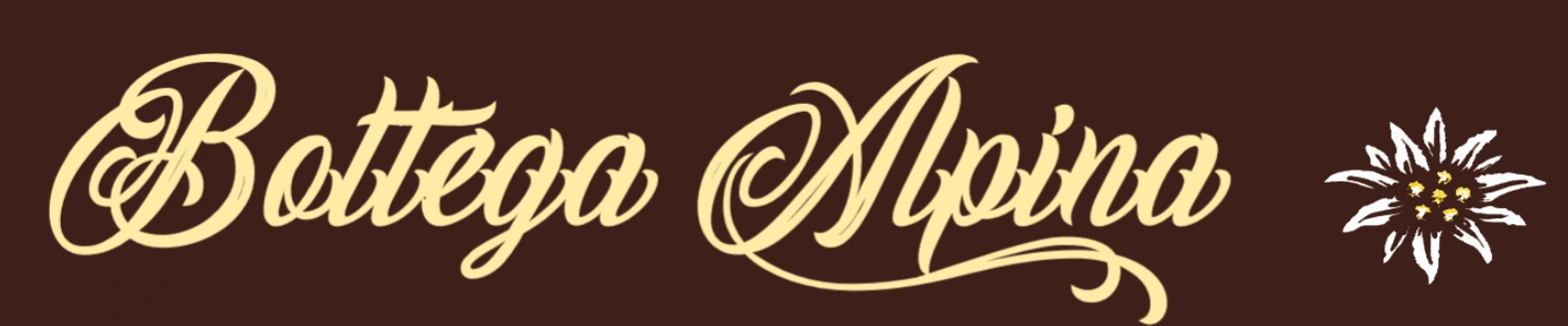 Bottega Alpina – logo originale con stella alpina